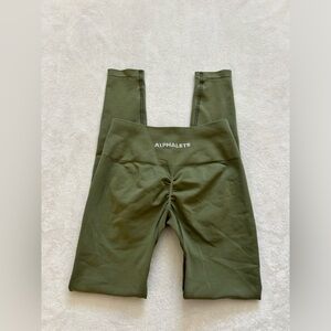 Alphalete amplify leggings dusty green small